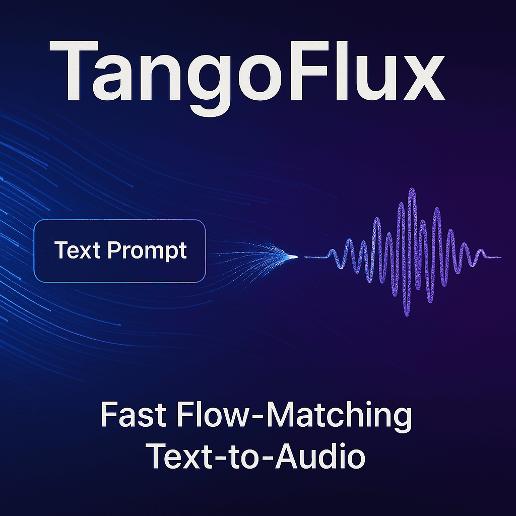 TangoFlux: Super‑Fast and Faithful Text‑to‑Audio Generation via Flow Matching